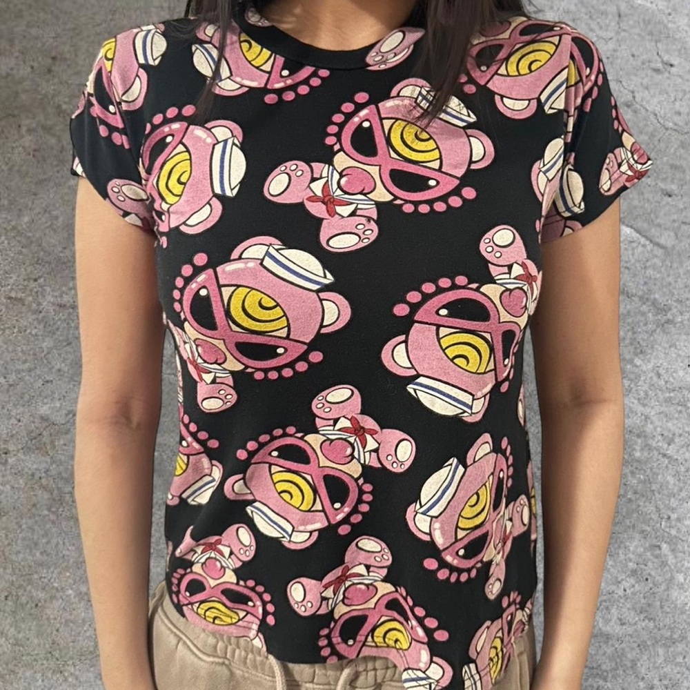 Pink and black sailor baby Hysteric Glamour cotton shirt
